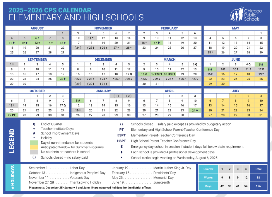 Js Clark 2025-2026 School Calendar